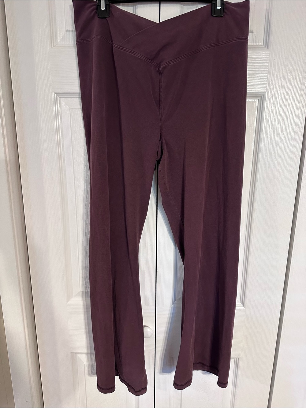 Women's 2X High-Waist Wide-Leg Pants in Plum PINK Victoria’s Secret
